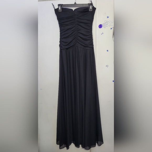 Xoxo Collection Strapless Dress Maxi Size Large - Picture 6 of 8